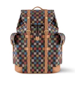 Alternative view of Louis Vuitton Christopher MM Backpack Multicolor 44Cm N00163