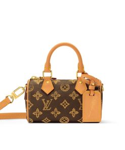 Louis Vuitton Nano Speedy Monogram Origine Ebene 16Cm M27610
