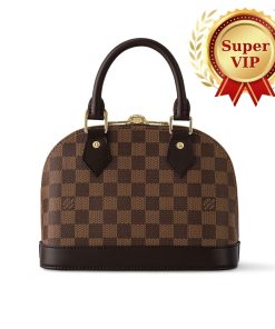 [Super Vip 1:1] Louis Vuitton Alma Bb Damier Ebene Canvas 23Cm N40606