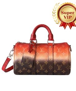 Alternative view of [Super Vip 1:1] Louis Vuitton Keepall Bandoulière 25 Orange 25Cm M28074