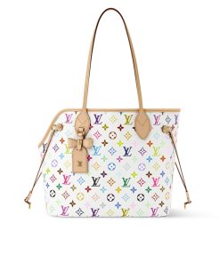 Louis Vuitton X Takashi Murakami Neverwoof Multicolor White 31Cm M27839