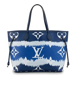 Louis Vuitton Neverfull MM Monogram Escale Blue 31Cm