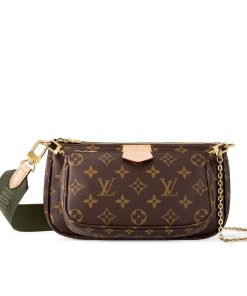 Alternative view of Louis Vuitton Multi Pochette Accessoires Khaki 24cm M44813