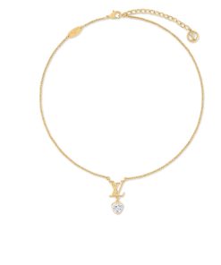 Alternative view of Louis Vuitton Lv Iconic Heart Necklace Gold M02387