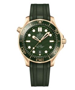 Alternative view of Omega Seamaster Diver 300 Dark Green 42Mm 21062422010001