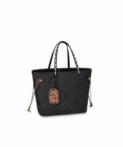 Alternative view of Louis Vuitton Bolsa Neverfull MM Black 31Cm M45856