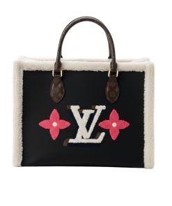 Louis Vuitton Onthego GM Teddy Bag Black 41Cm M56958