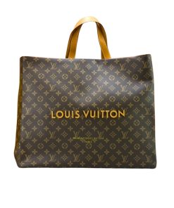 Alternative view of Louis Vuitton Shopper Tote MM Monogram Brown 40Cm