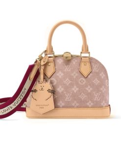 Alternative view of Louis Vuitton Alma BB Meowgram Pale Pink 23Cm M25728