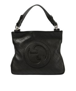 Gucci Blondie Small Tote Bag Black 30Cm‎ 751518 1Aaow 9022