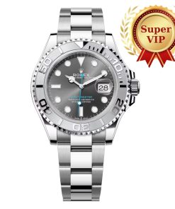 Alternative view of [Super Vip 1:1] Rolex Yacht Master 40 Silver Black 40Mm 126622 0001