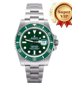 Alternative view of [Super Vip 1:1] Rolex Submariner Silver Green Dial 40Mm 116610Lv 0002