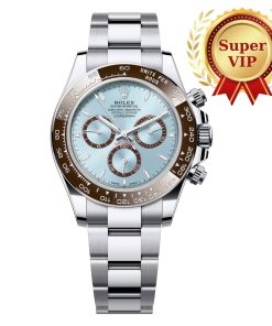 [Super Vip 1:1] Rolex Cosmograph Daytona Silver Blue 40Mm 126506 0002